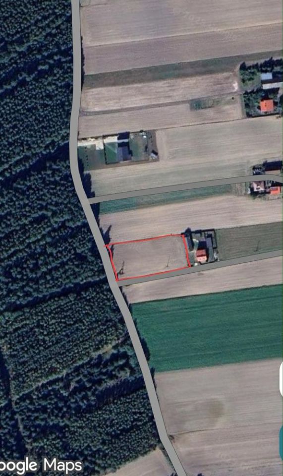 Działka budowlana Zielęcin