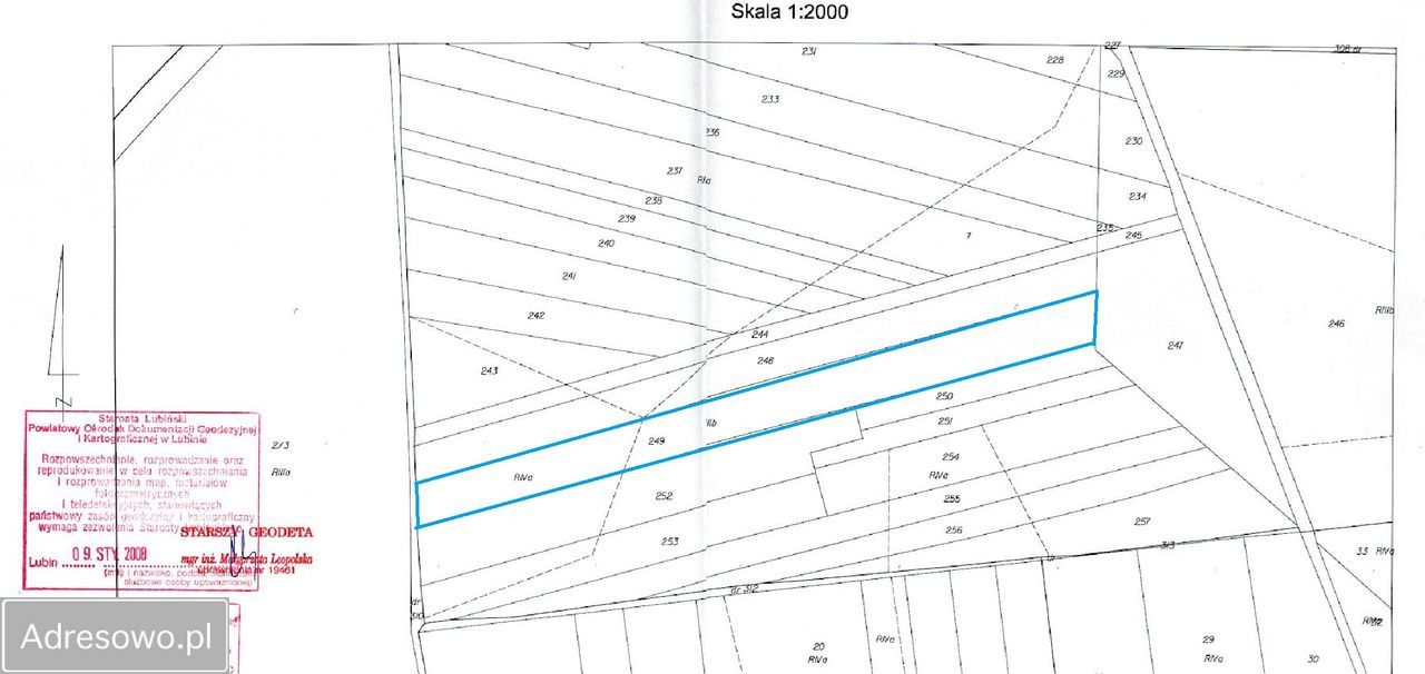 Działka inwestycyjna Lubin. Zdjęcie 4