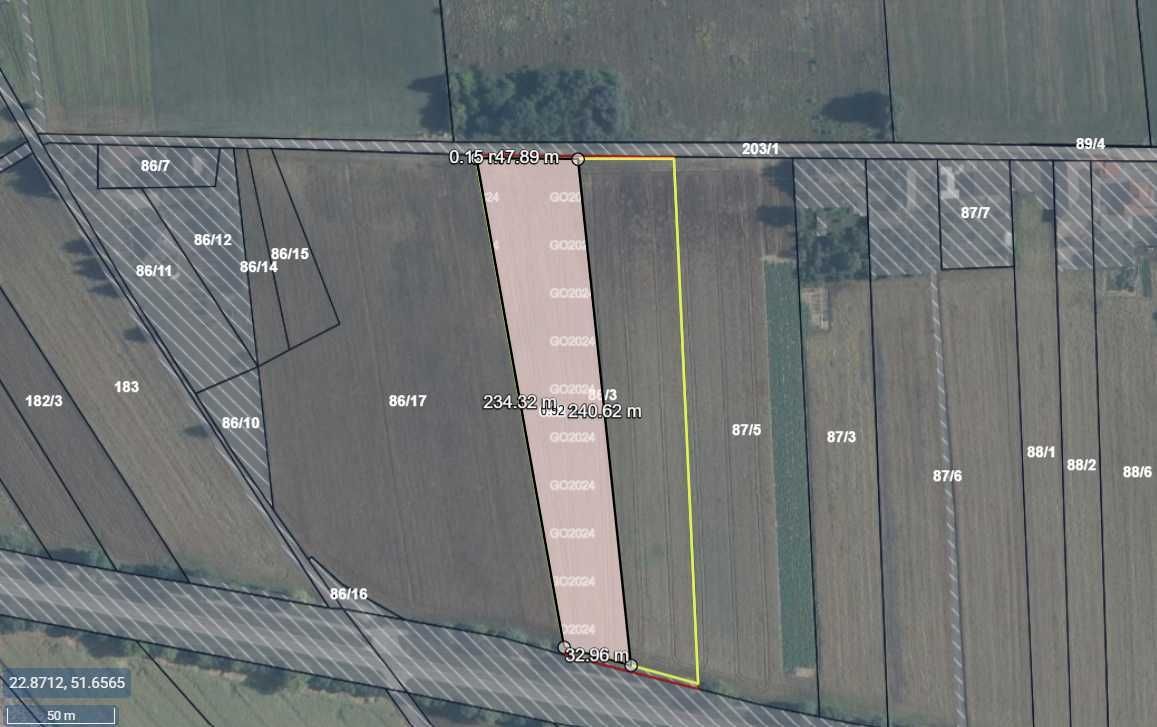 Działka rolno-budowlana Królewski Dwór. Zdjęcie 2