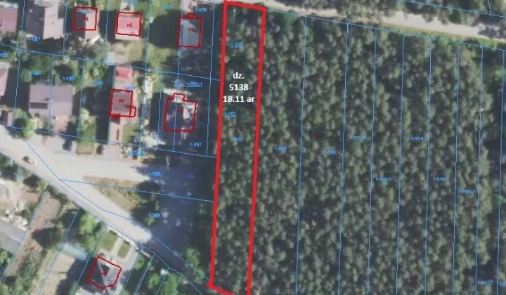 Działka leśna Połaniec, ul. Jędrusiów