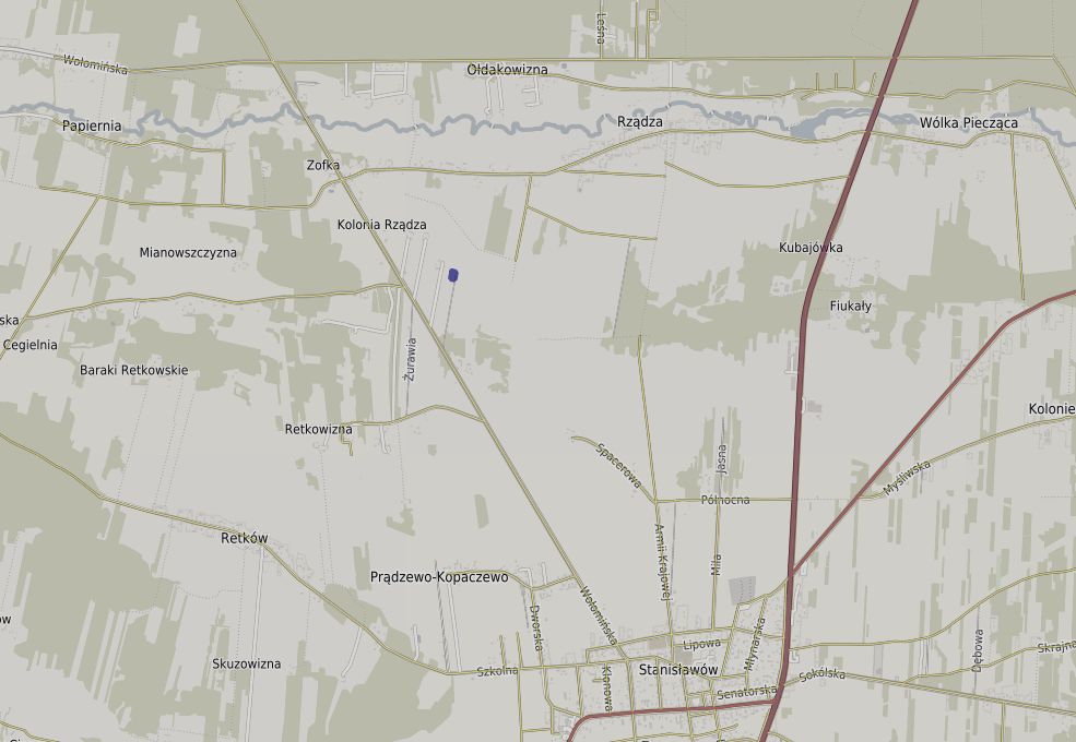 Działka budowlana Rządza. Zdjęcie 2