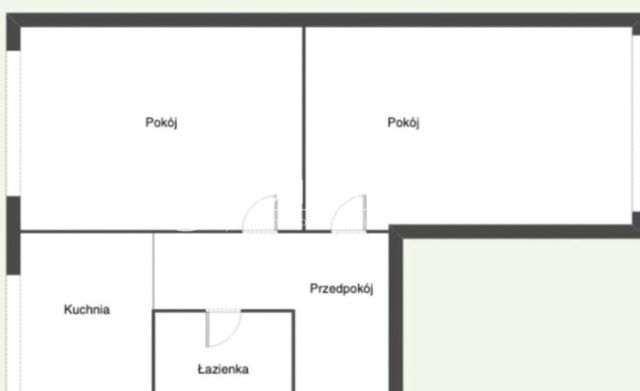 Mieszkanie 2-pokojowe Łódź Dąbrowa, ul. Władysława Umińskiego. Zdjęcie 9