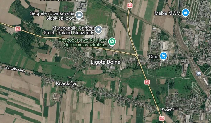 Działka rolna Ligota Dolna