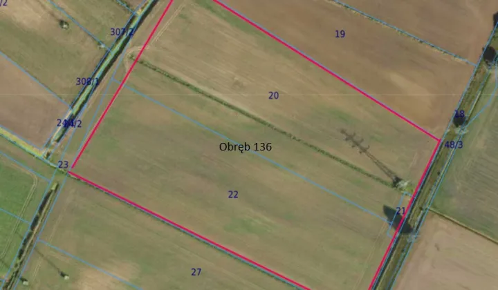 Działka rolna Gdańsk Rudniki, ul. Tama Pędzichowska