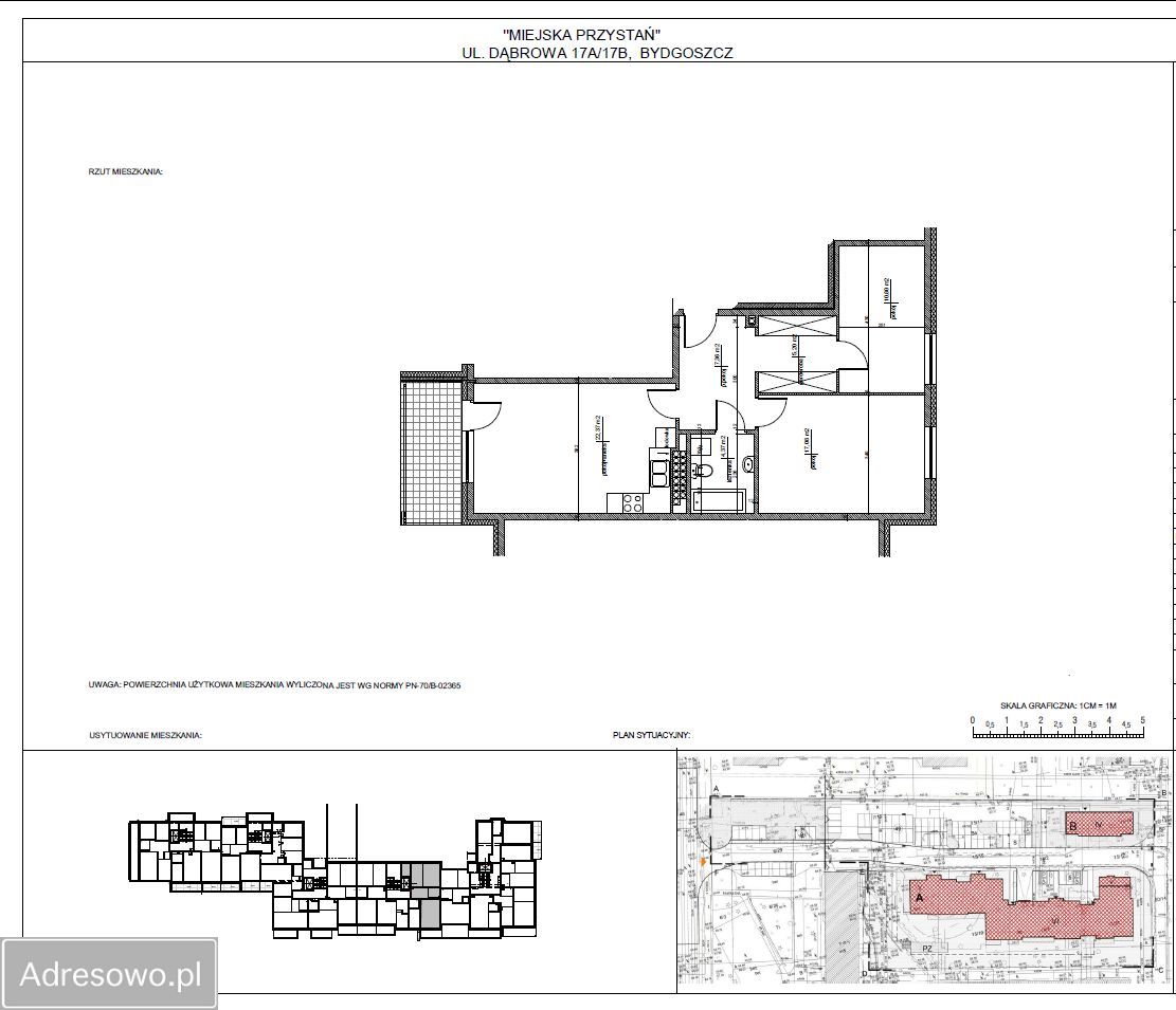 Mieszkanie 3-pokojowe Bydgoszcz Glinki, ul. Dąbrowa. Zdjęcie 15
