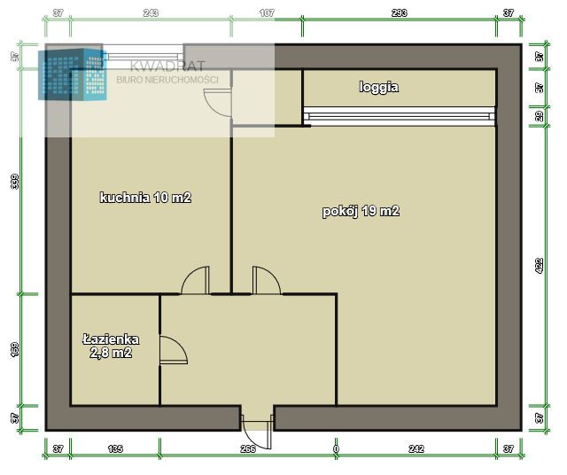 Mieszkanie 1-pokojowe Łódź, al. Chryzantem. Zdjęcie 6