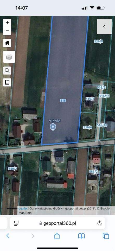 Działka budowlana Prandocin-Iły. Zdjęcie 6