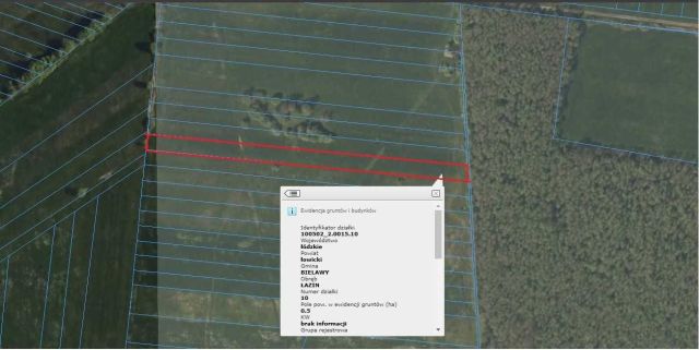 Działka rolna Łazin. Zdjęcie 1