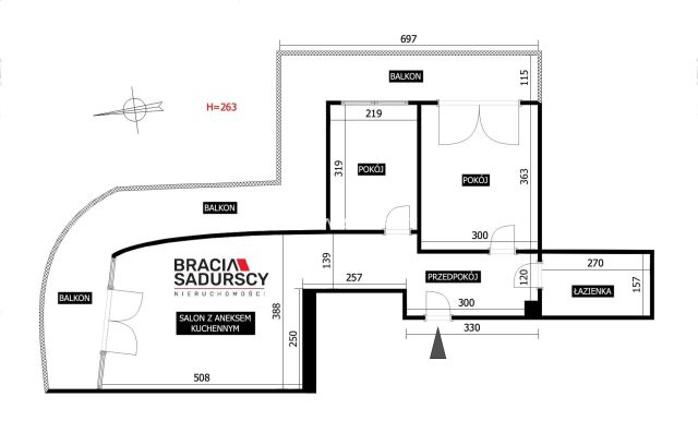 Mieszkanie 3-pokojowe Kraków Krowodrza, ul. Krowoderskich Zuchów. Zdjęcie 3