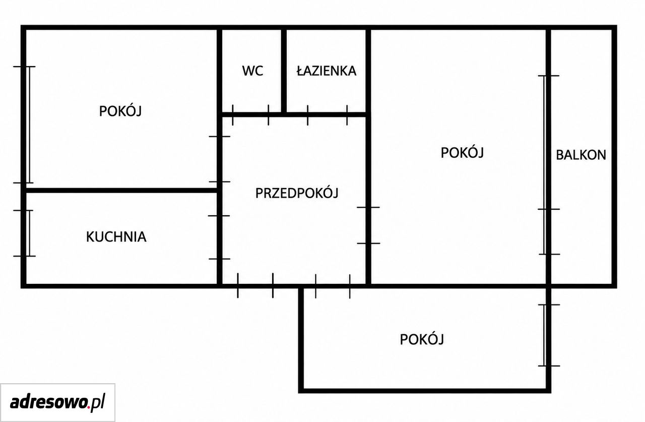 Mieszkanie 3-pokojowe Tychy Paprocany, ul. Alfonsa Zgrzebnioka. Zdjęcie 18