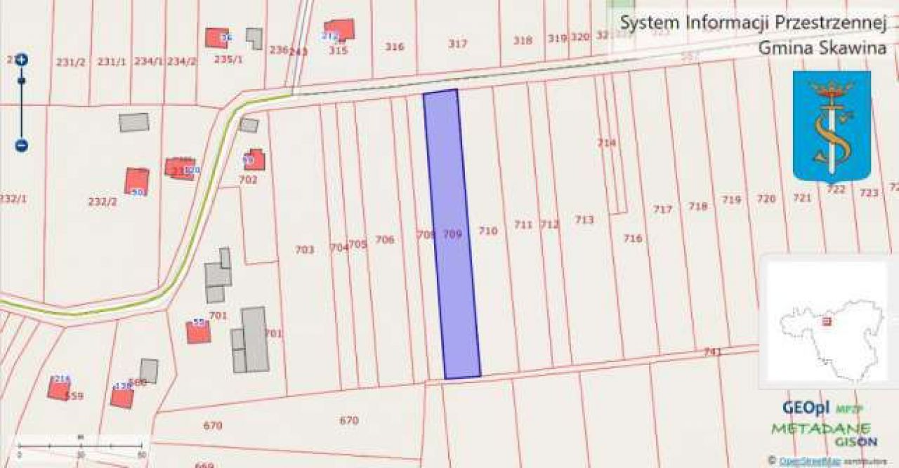 Działka rolno-budowlana Ochodza