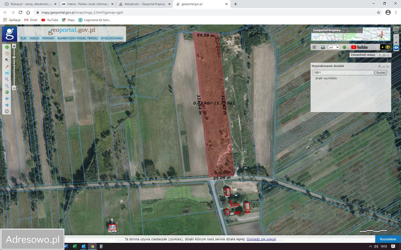 Działka rolna Nowa Wola. Zdjęcie 7