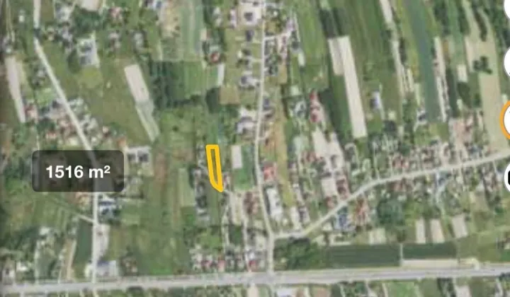 Działka budowlana Klęczany