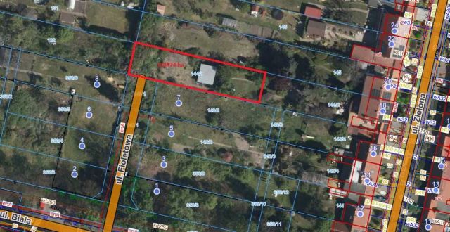 Działka budowlana Wrocław Stabłowice, ul. Fioletowa. Zdjęcie 1