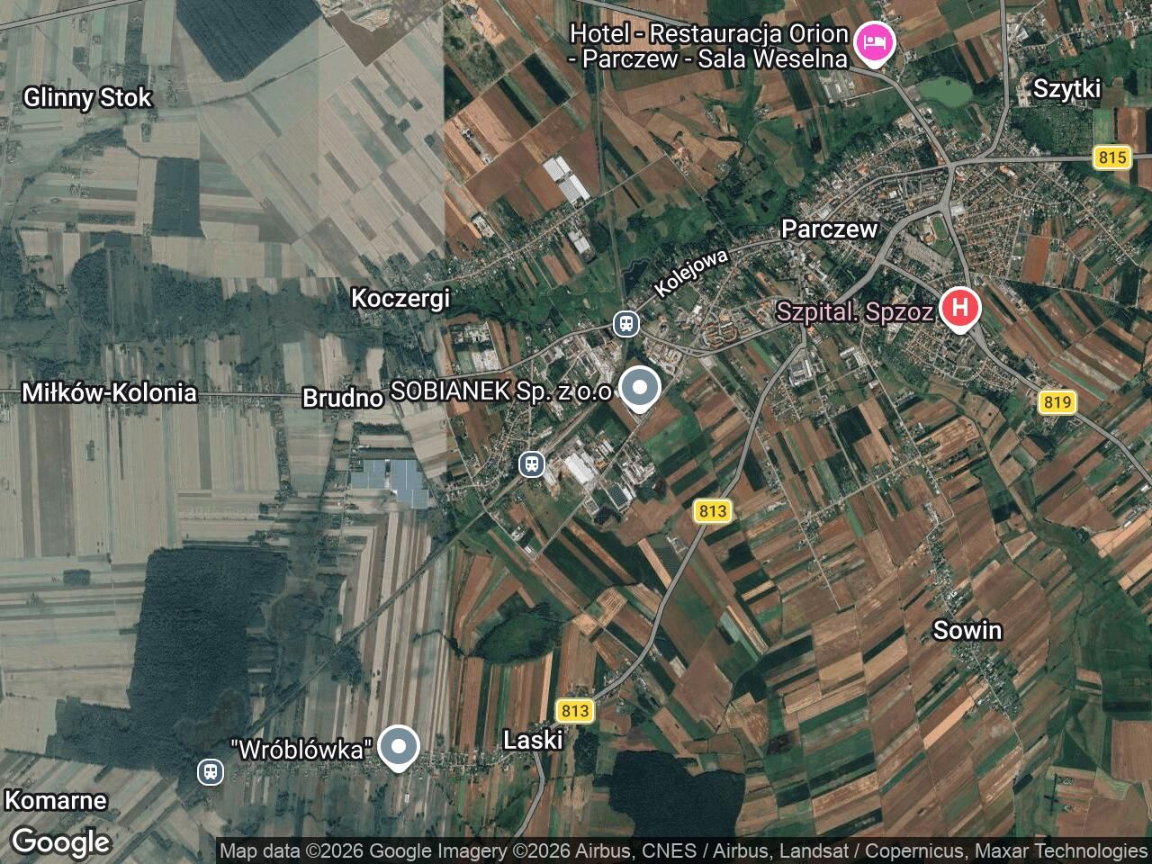 Działka rolno-budowlana Parczew, ul. Składnicowa. Zdjęcie 1