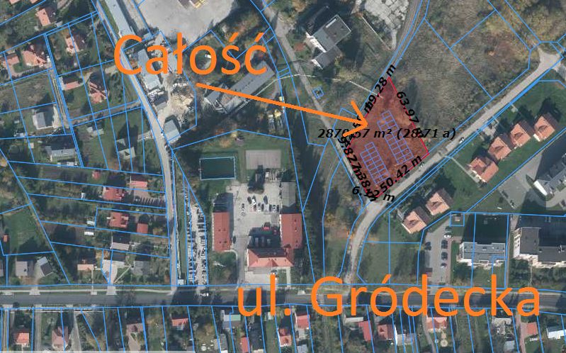 Działka inwestycyjna Hrubieszów Podgórze, ul. Gródecka. Zdjęcie 6