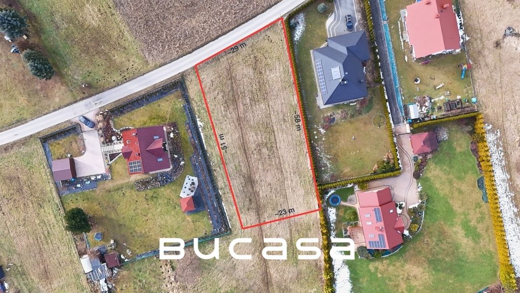 Działka budowlana Koźmice Wielkie. Zdjęcie 3