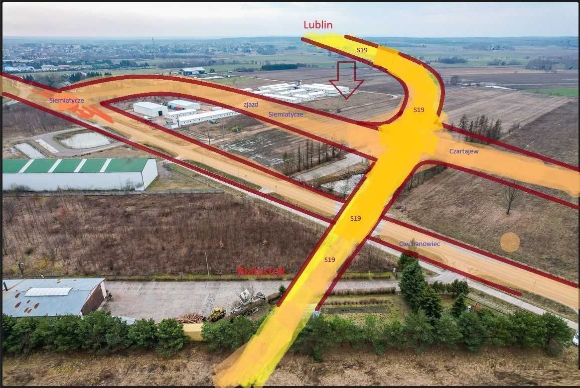 Działka inwestycyjna Siemiatycze. Zdjęcie 3