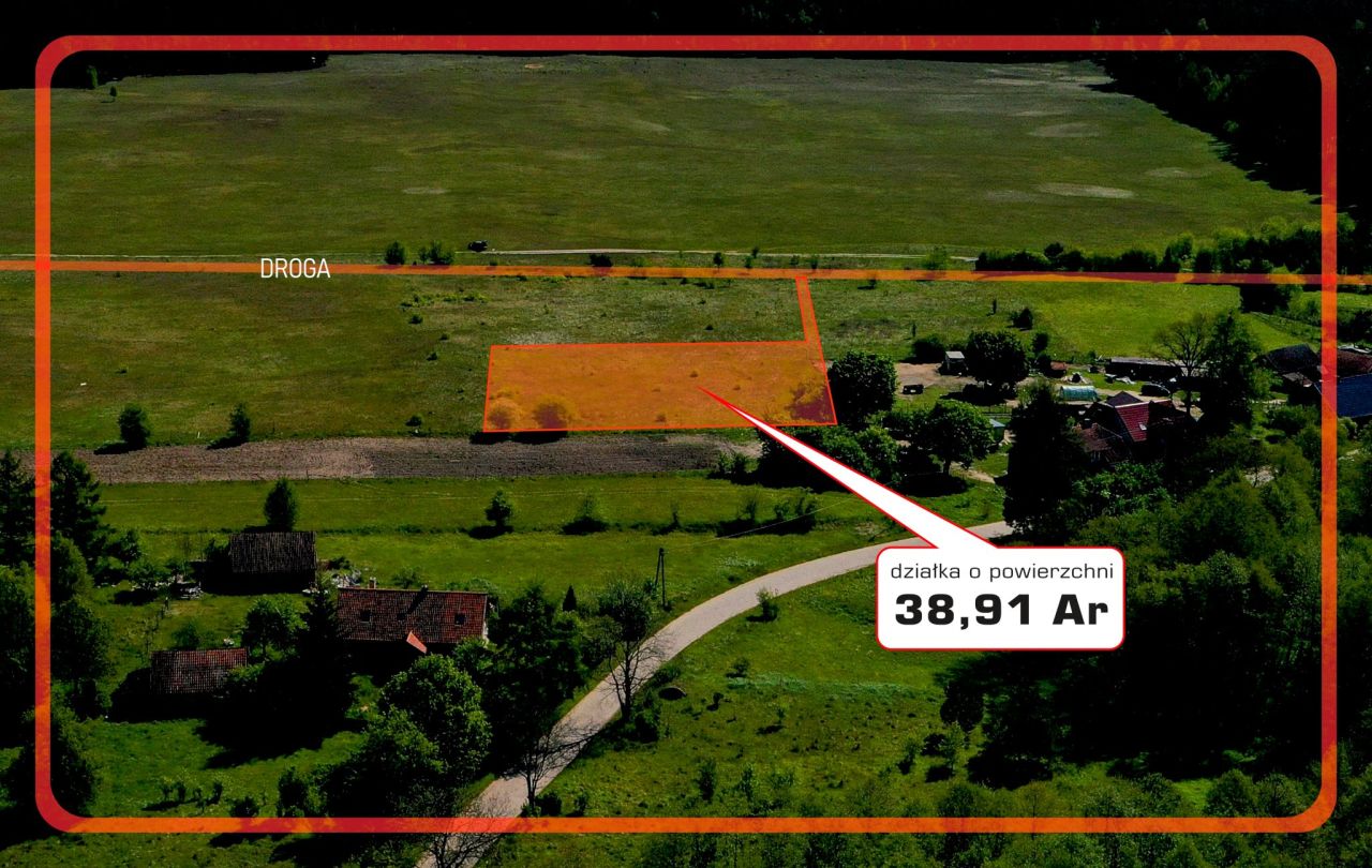 Działka budowlana Jeleniowo. Zdjęcie 2