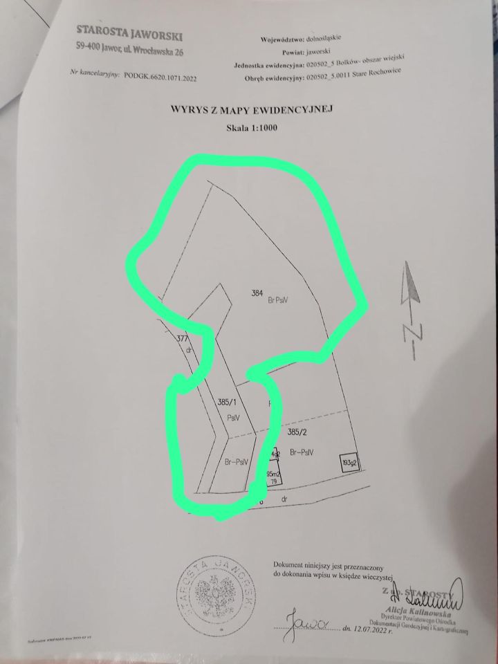 Działka rolno-budowlana Stare Rochowice, Stare Rochowice. Zdjęcie 3