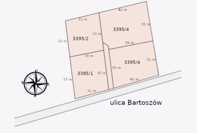 Działka budowlana Rymanów, ul. Bartoszów. Zdjęcie 1