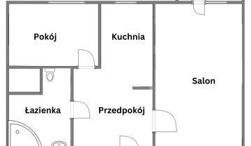 Mieszkanie 2-pokojowe Warszawa Bielany, ul. Pabla Nerudy