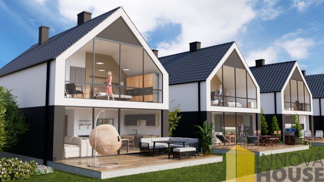 dom wolnostojący, 4 pokoje Łosino, ul. Radosna. Zdjęcie 2