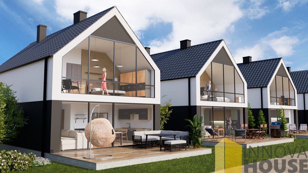 dom wolnostojący, 4 pokoje Łosino, ul. Radosna. Zdjęcie 2