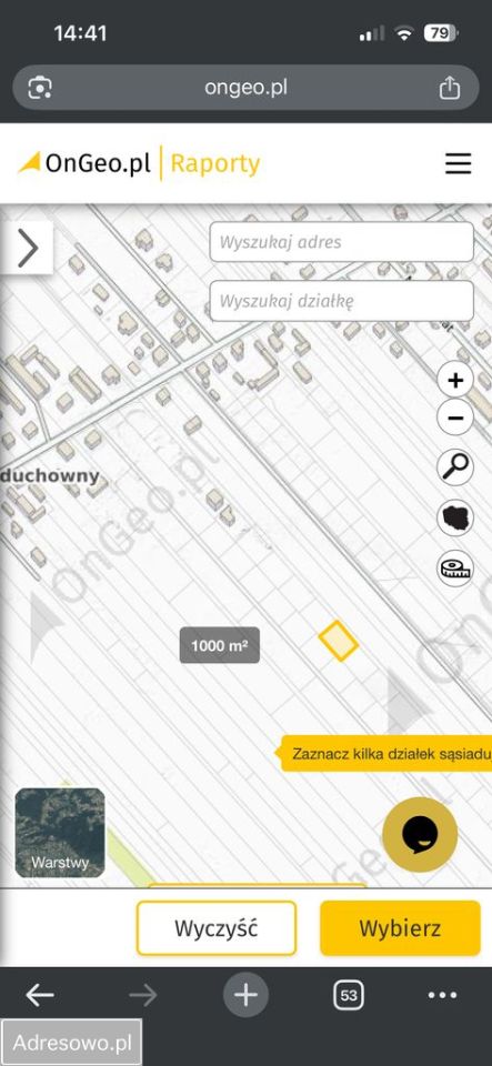 Działka budowlana Rajec Poduchowny. Zdjęcie 1