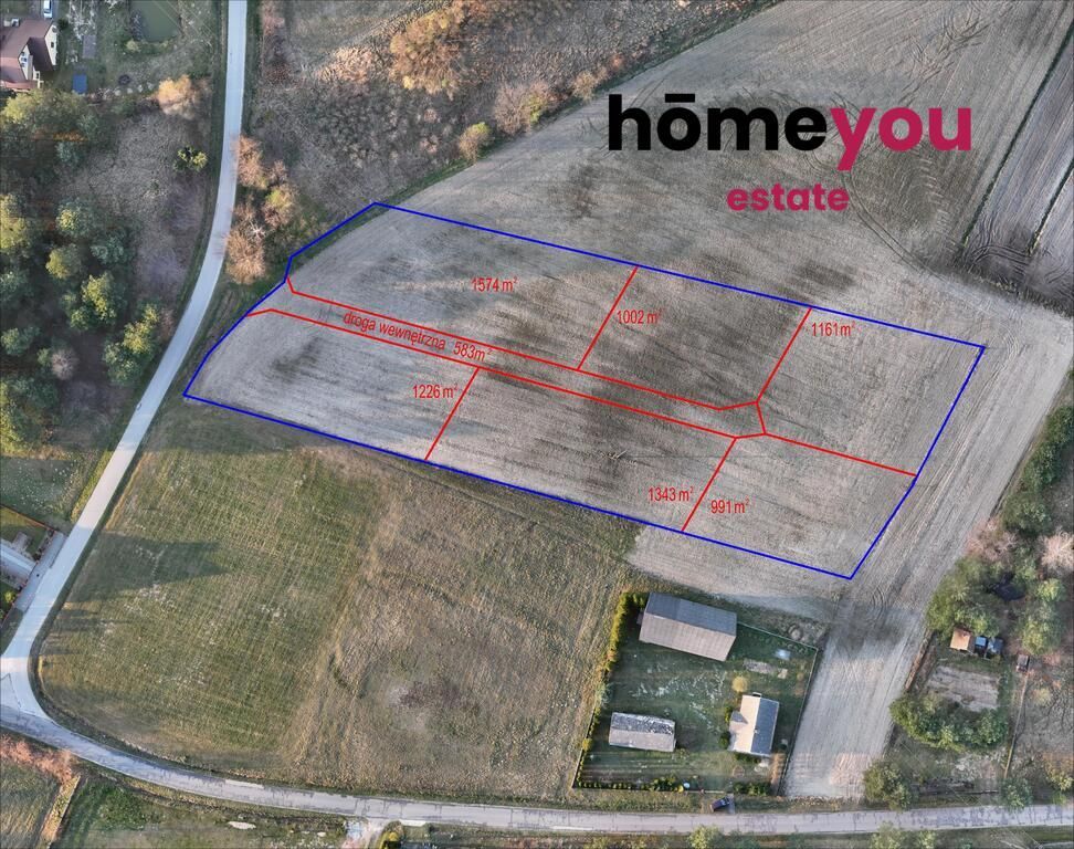 Działka budowlana Nowa Jastrząbka. Zdjęcie 5