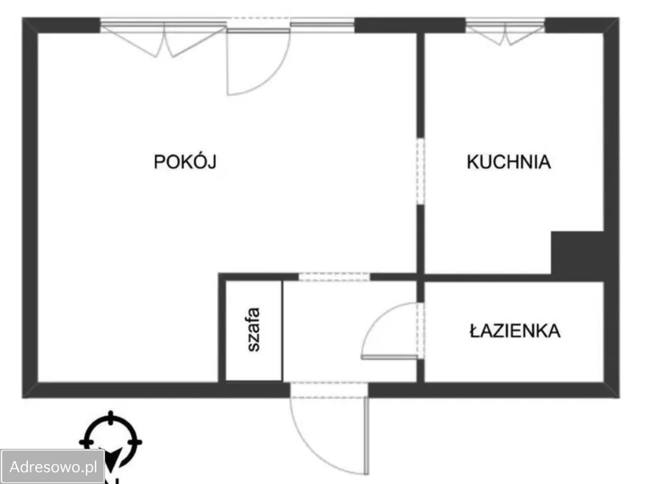 Mieszkanie 1-pokojowe Łódź Retkinia, ul. Hufcowa. Zdjęcie 15