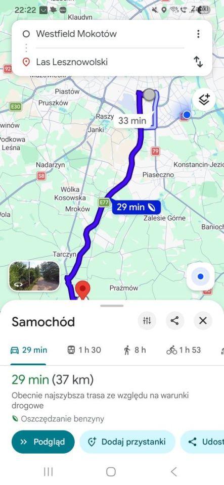 Działka budowlana Las Lesznowolski. Zdjęcie 2