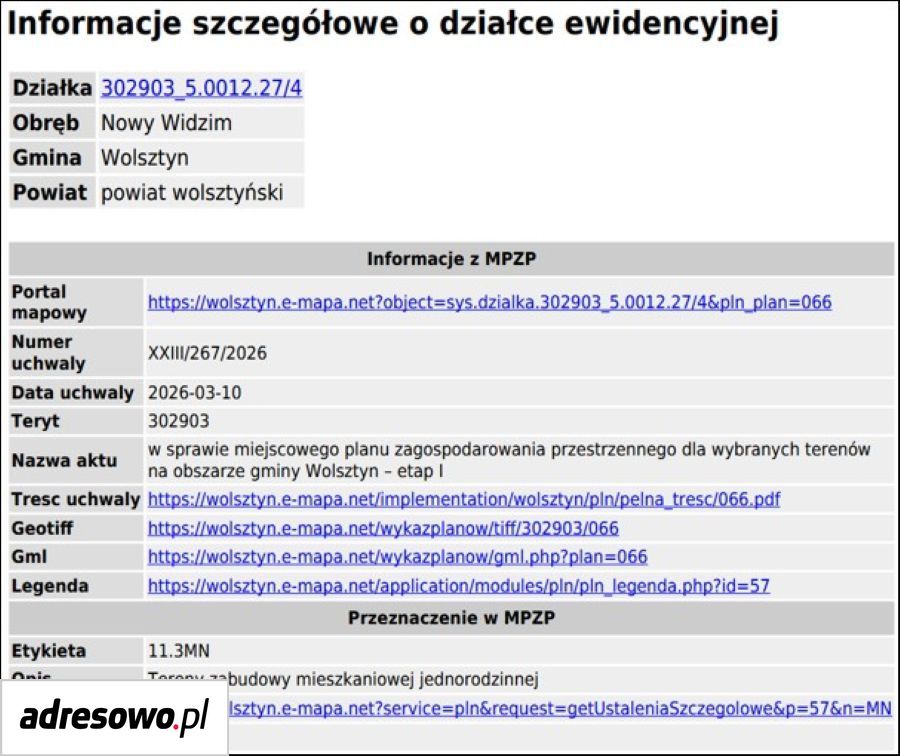 Działka budowlana Nowy Widzim. Zdjęcie 5