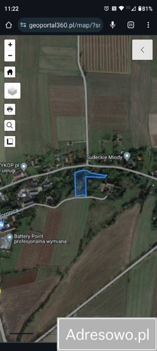 Działka rolno-budowlana Stara Łomnica. Zdjęcie 3