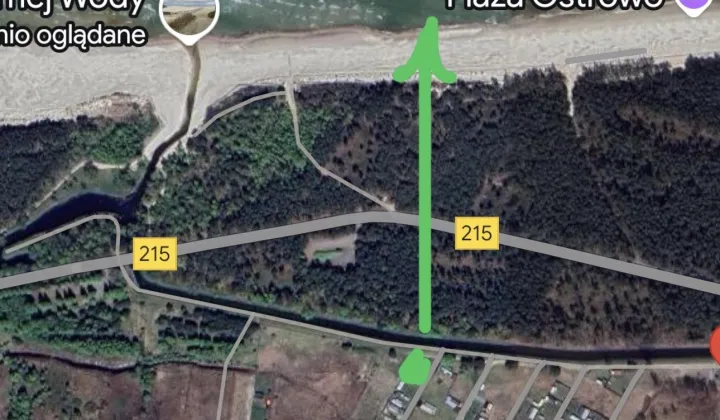 Działka rolna Ostrowo, ul. Plażowa