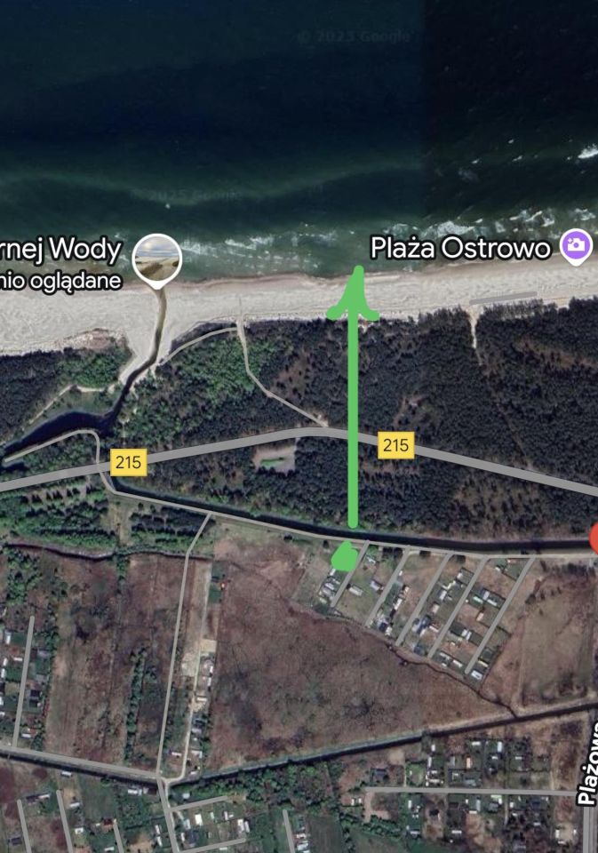Działka rolna Ostrowo, ul. Plażowa