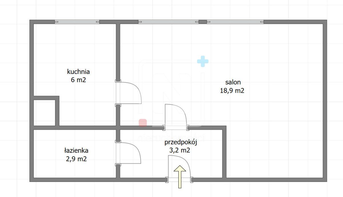 Mieszkanie 2-pokojowe Warszawa Mokotów, ul. Czarnomorska. Zdjęcie 14