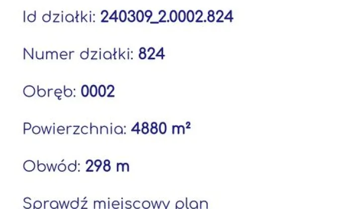 Działka rolna Jaworzynka