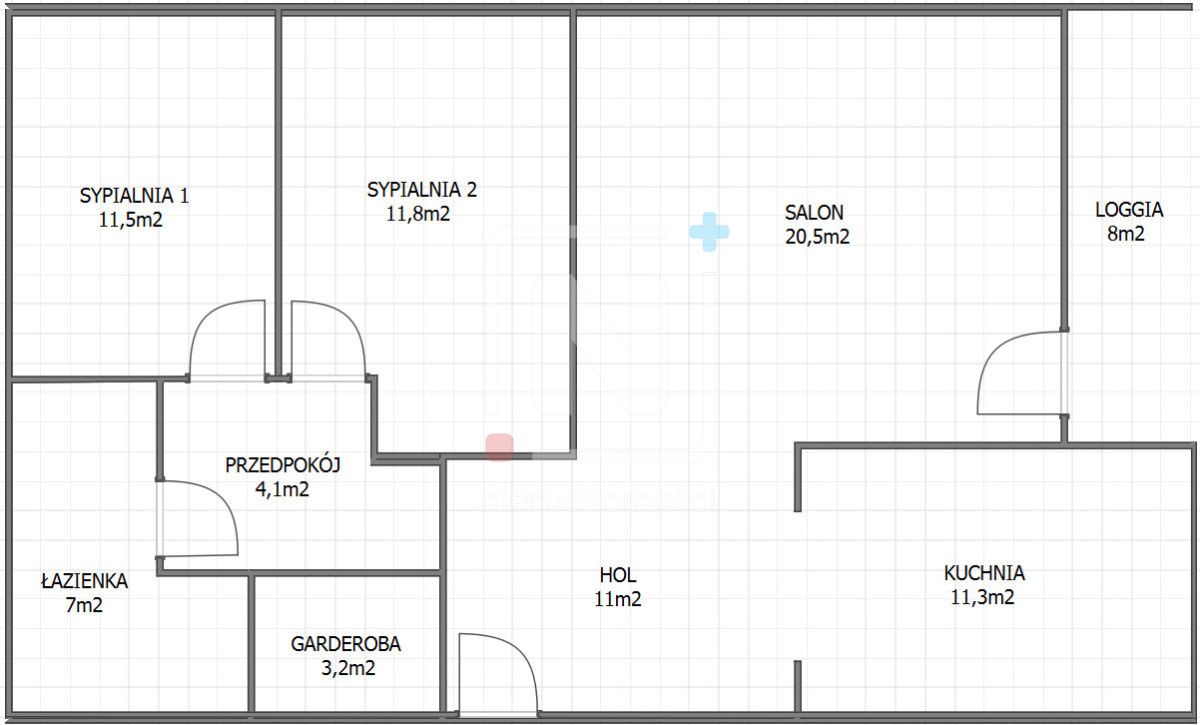 Mieszkanie 3-pokojowe Warszawa Wilanów, ul. Franciszka Klimczaka. Zdjęcie 6