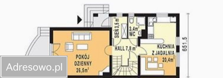 bliźniak, 7 pokoi Prawiedniki Kolonia Prawiedniki. Zdjęcie 20