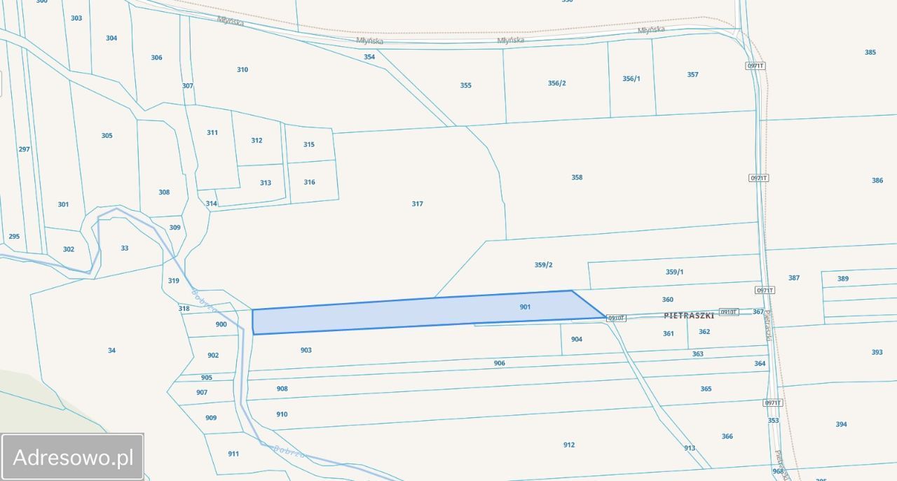 Działka budowlana Kielce Pietraszki