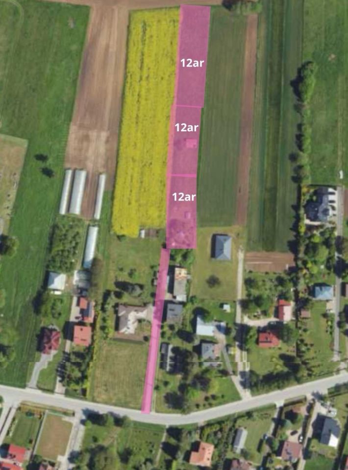 Działka budowlana Racławówka. Zdjęcie 3