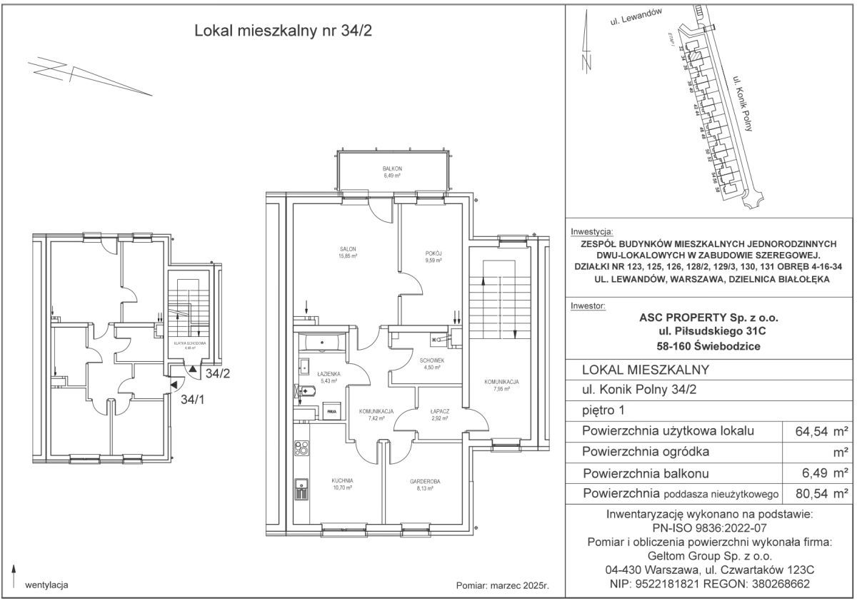 Mieszkanie 3-pokojowe Warszawa Białołęka, ul. Konik Polny. Zdjęcie 13