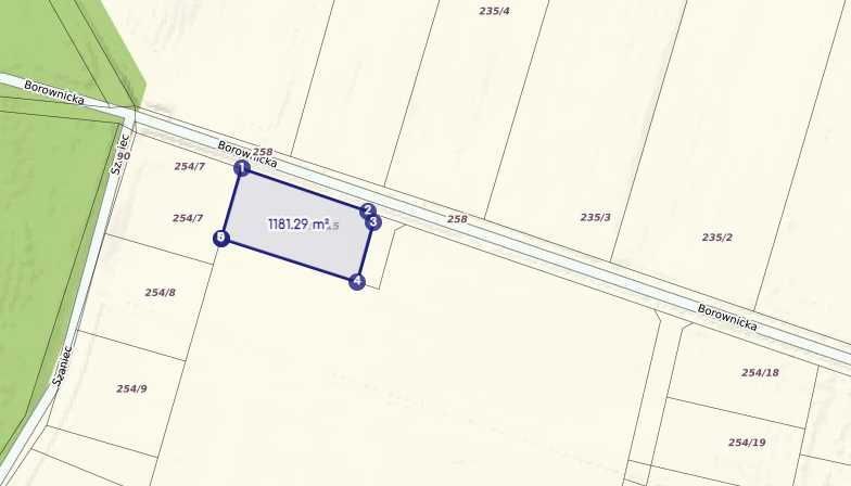 Działka budowlana Chachalnia, ul. Borownicka. Zdjęcie 5