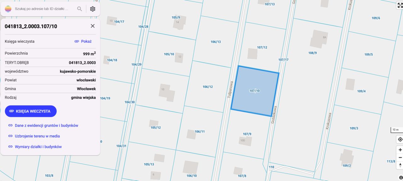 Działka budowlana Dąb Polski, Goździkowa. Zdjęcie 3