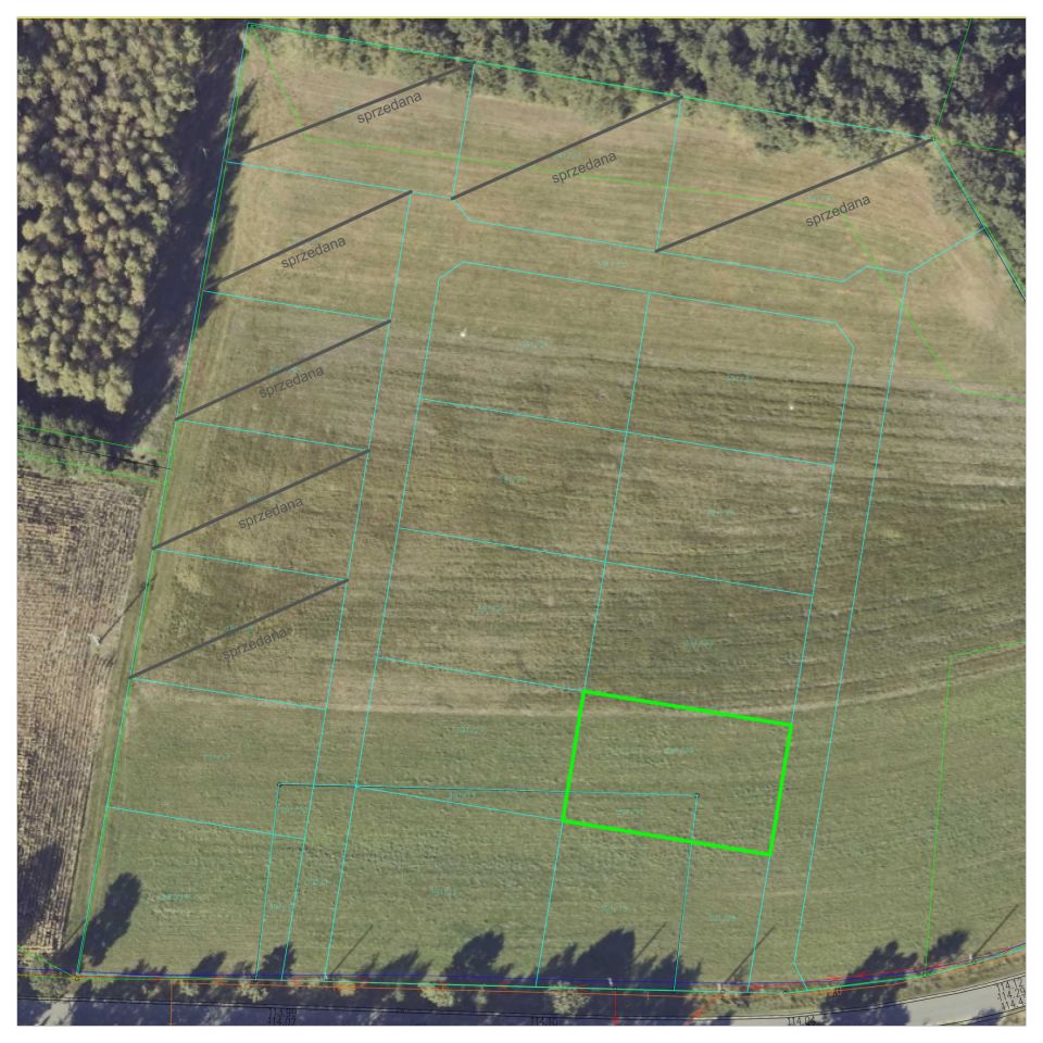 Działka rolno-budowlana Zamęty