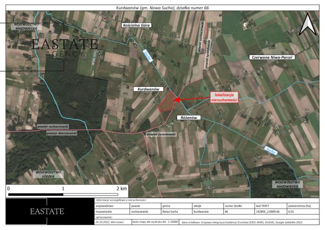 Działka rolna Kurdwanów. Zdjęcie 5