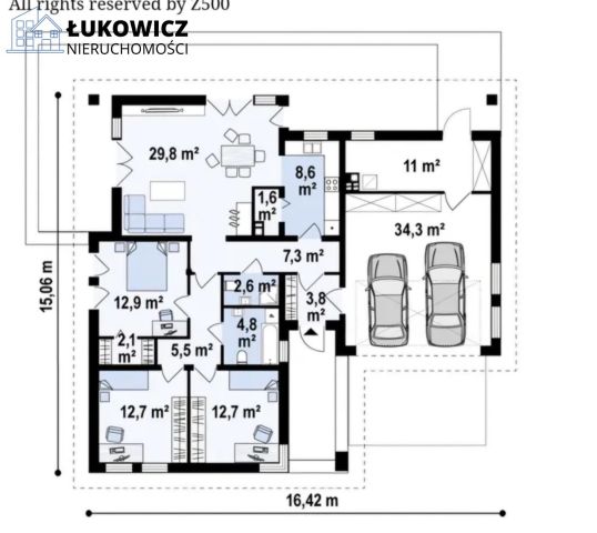 dom wolnostojący, 4 pokoje Kaniów. Zdjęcie 31