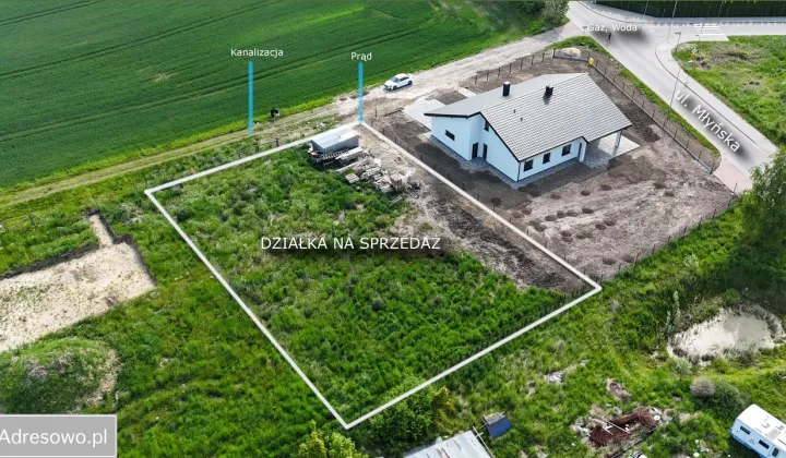 Działka budowlana Żukczyn, ul. Młyńska