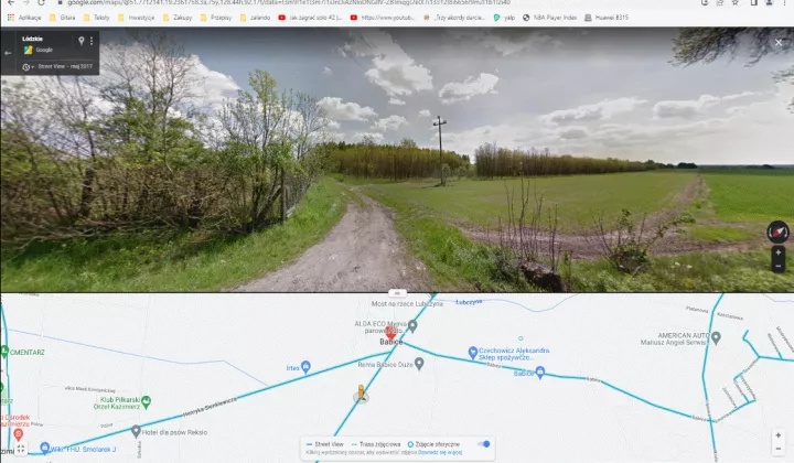 Działka budowlana Babice